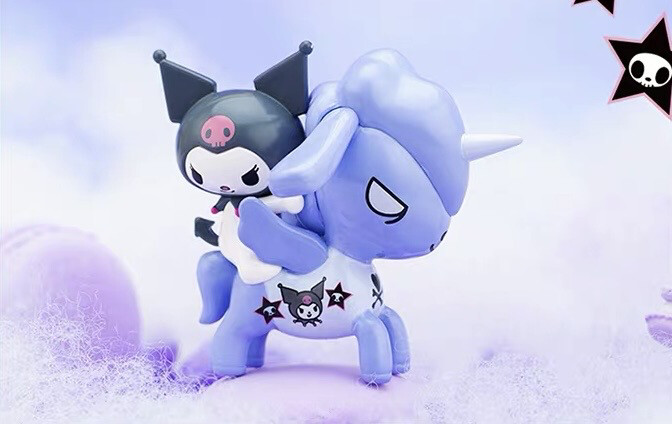 Tokidoki Unicorno X Hello Kitty &amp; Friends Figure (Kuromi)