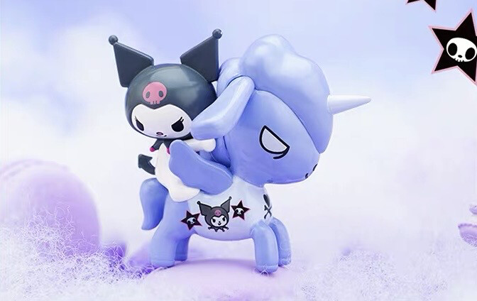 Tokidoki Unicorno X Hello Kitty & Friends Figure (Kuromi)