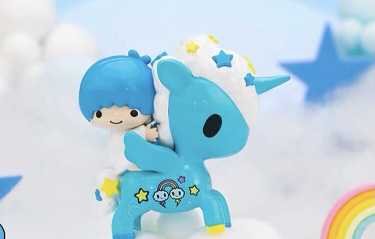 Tokidoki Unicorno X Hello Kitty &amp; Friends Figure (Little Twin Stars - Kiki)