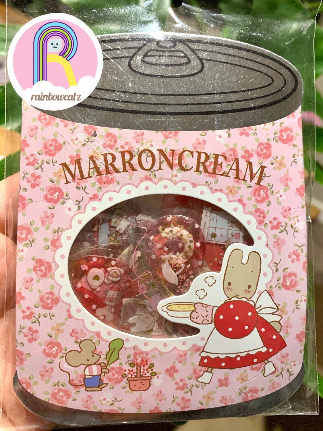Sanrio Marroncream Epoxy Sticker Sack