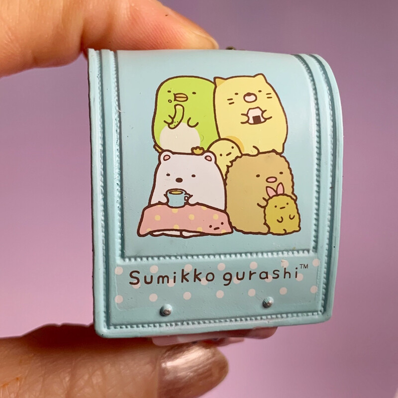 Re-ment Sumikko Gurashi Backpack Keychain