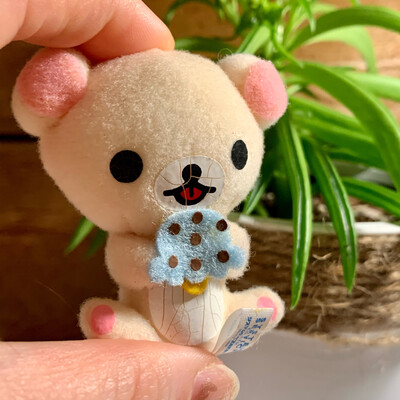 San-X Korooro Relax Bear Plush Magnet