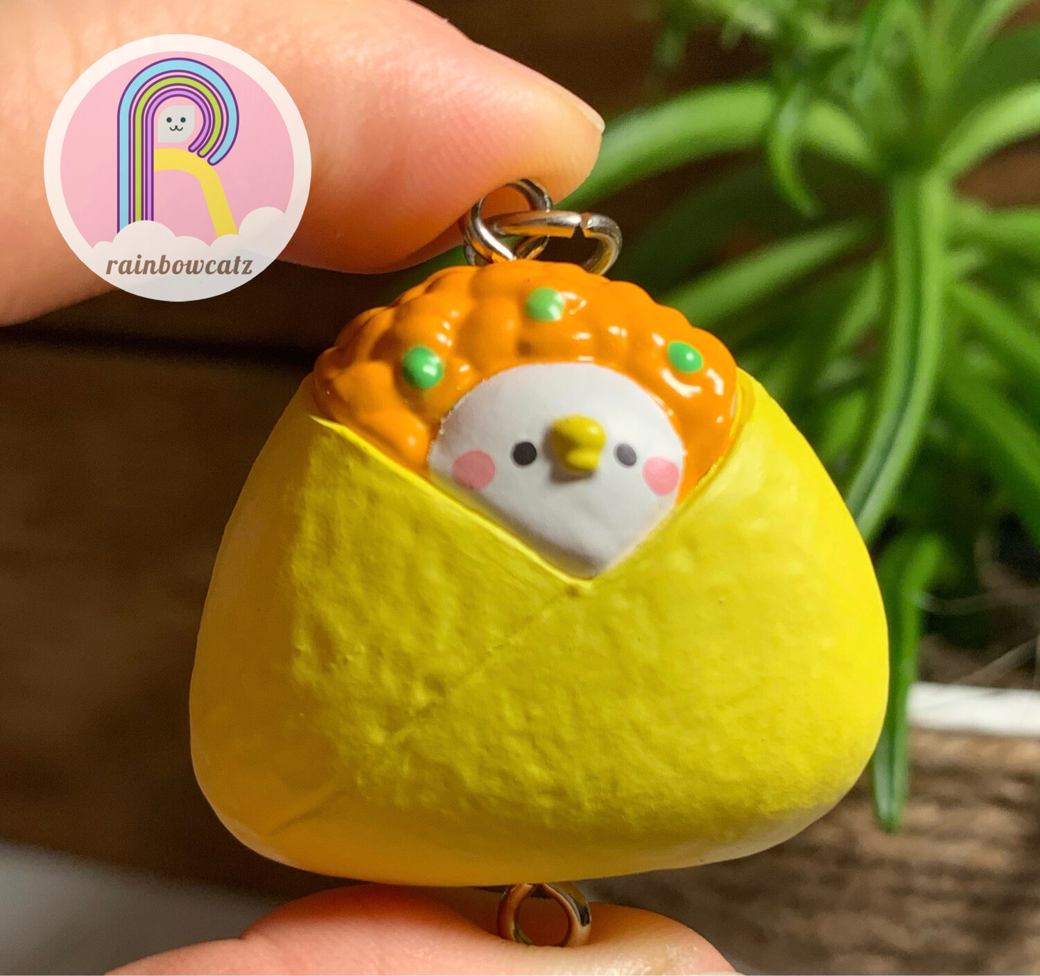 TTA Takara Tomy Kanahei Usagi Rice Ball Charm Mascot