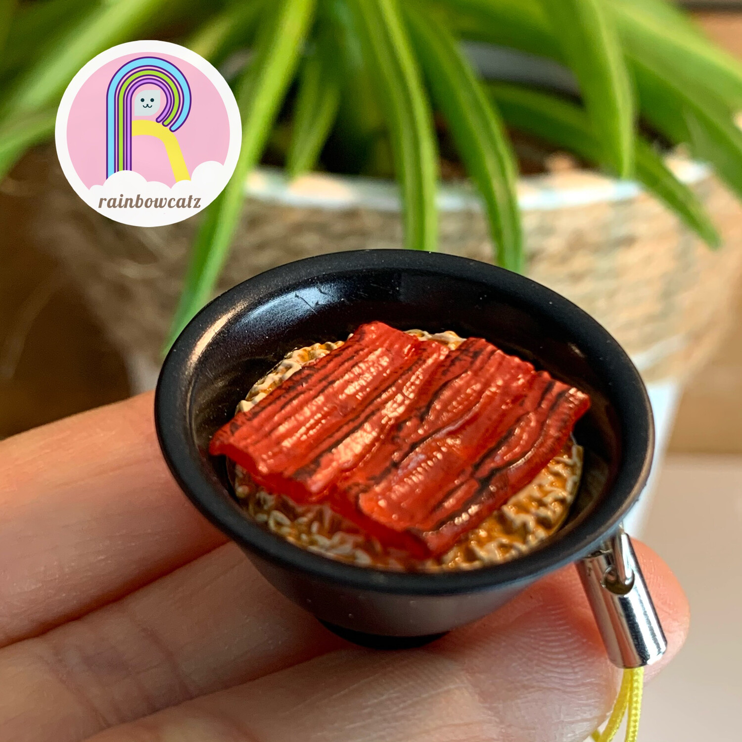 Unagi Rice Bowl Miniature Strap