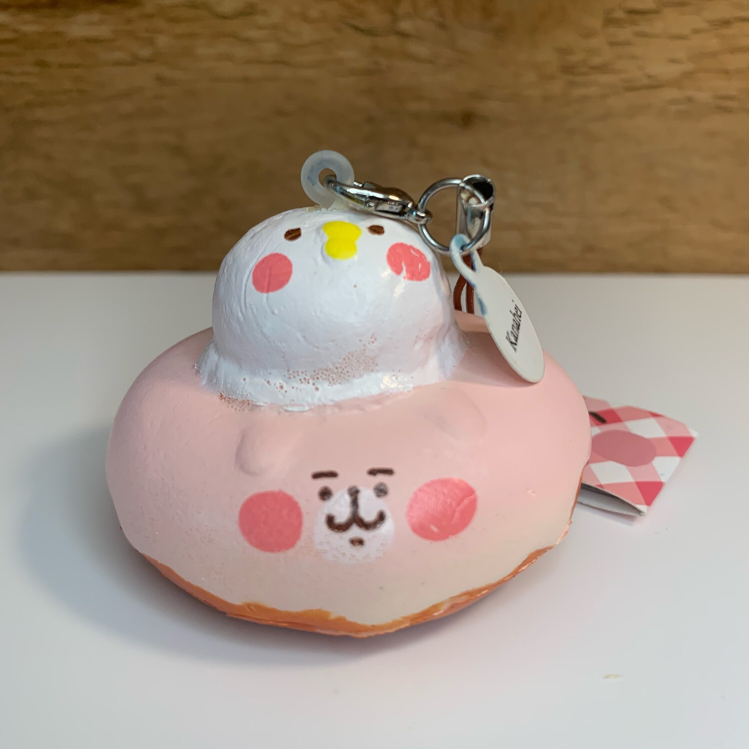 Kanahei Usagi Coffee Swiss Roll Squishy