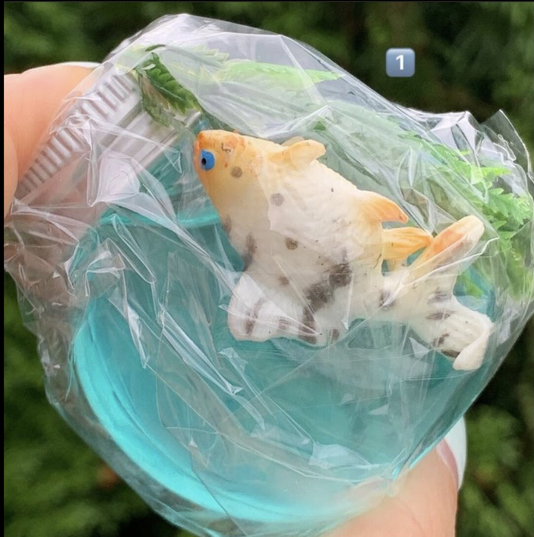 Japan Gold Fish Aquarium Bottle Miniature, Style: #1
