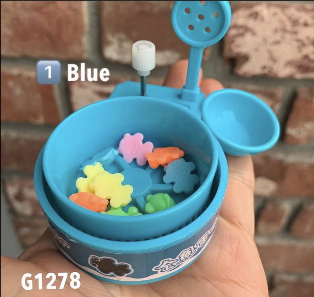 Yell Japanese Summer Festival Mini Fishing Game, Style: #1 Blue