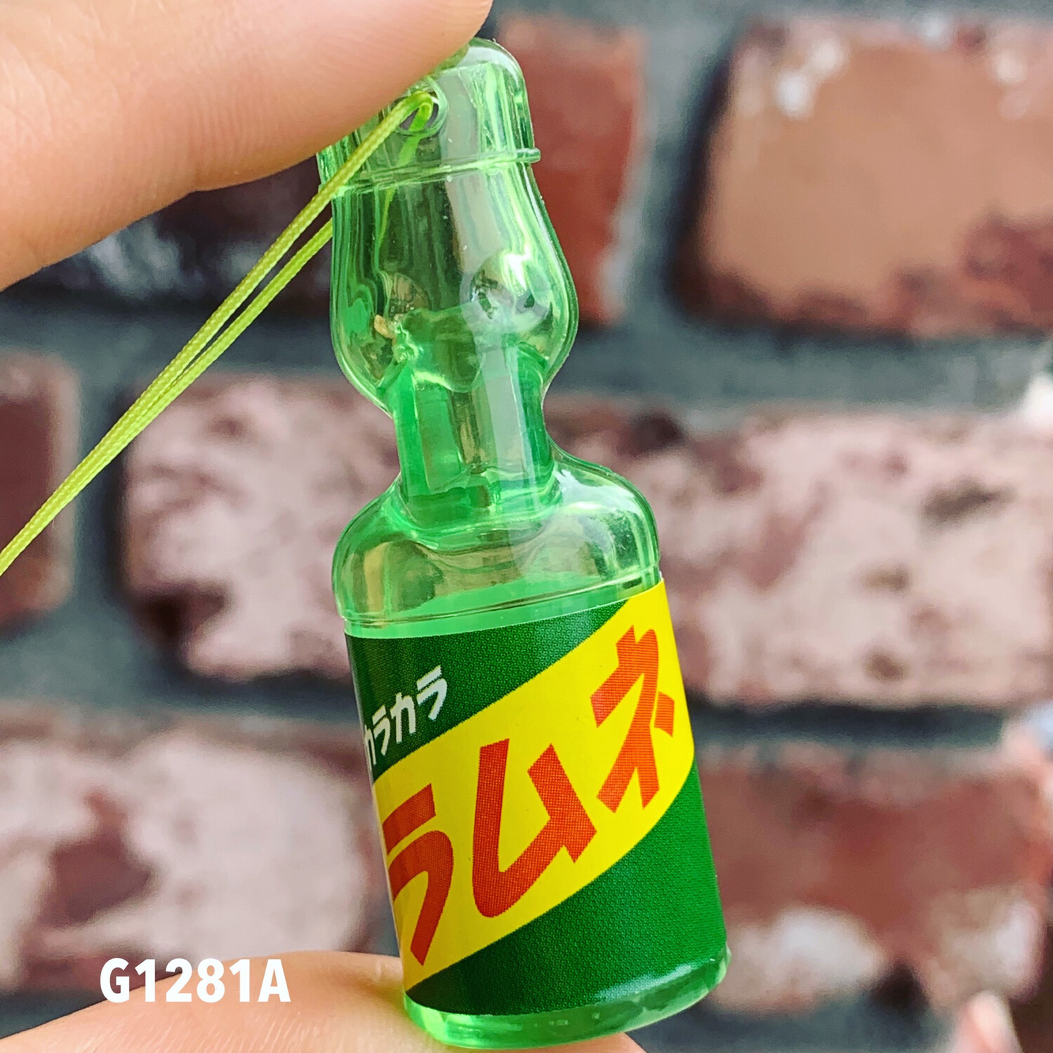 Epoch Ramune Soft Drink Bottle Mascot Strap