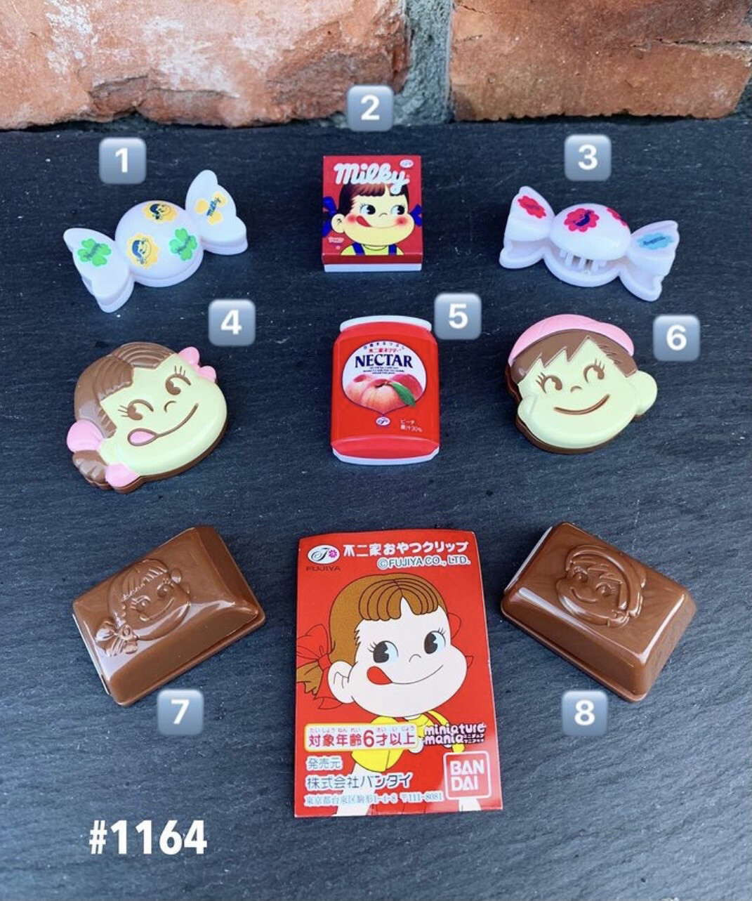 Bandai Peko Chan Treat Clip, Style: #1