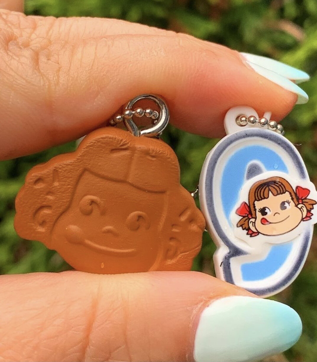 Bandai Peko Chan Cream Biscuit Keychain