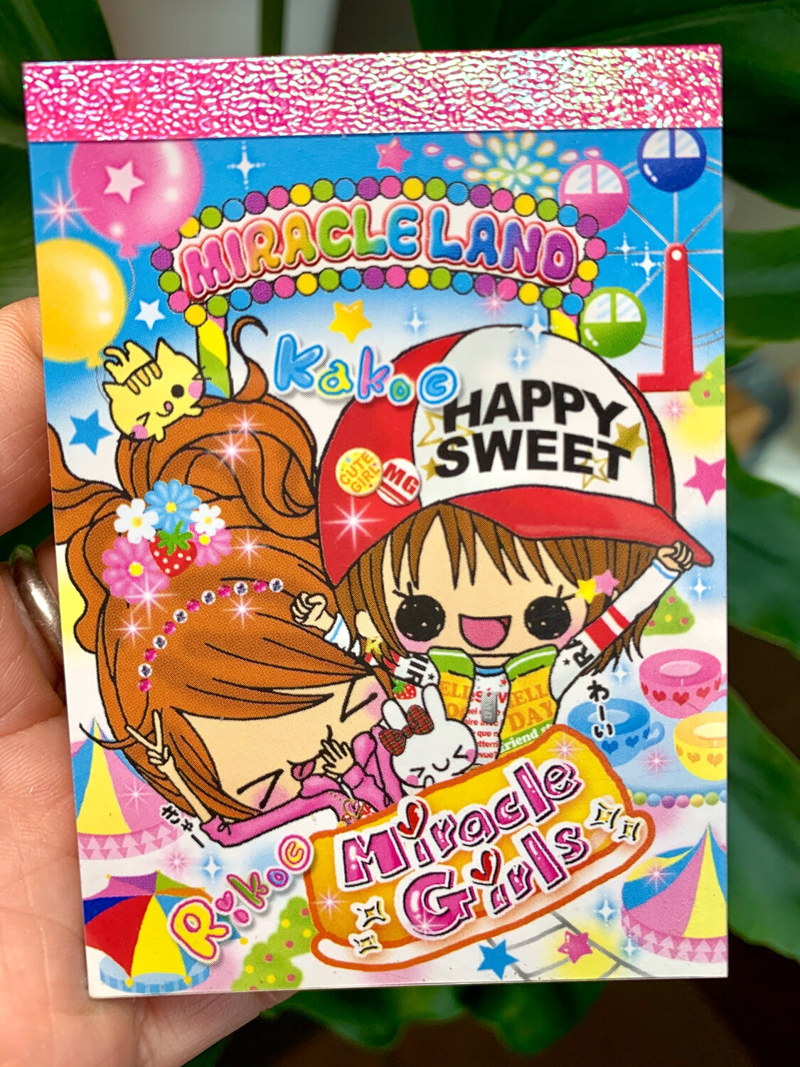 Kamio Miracle Girls Mini Memo Pad