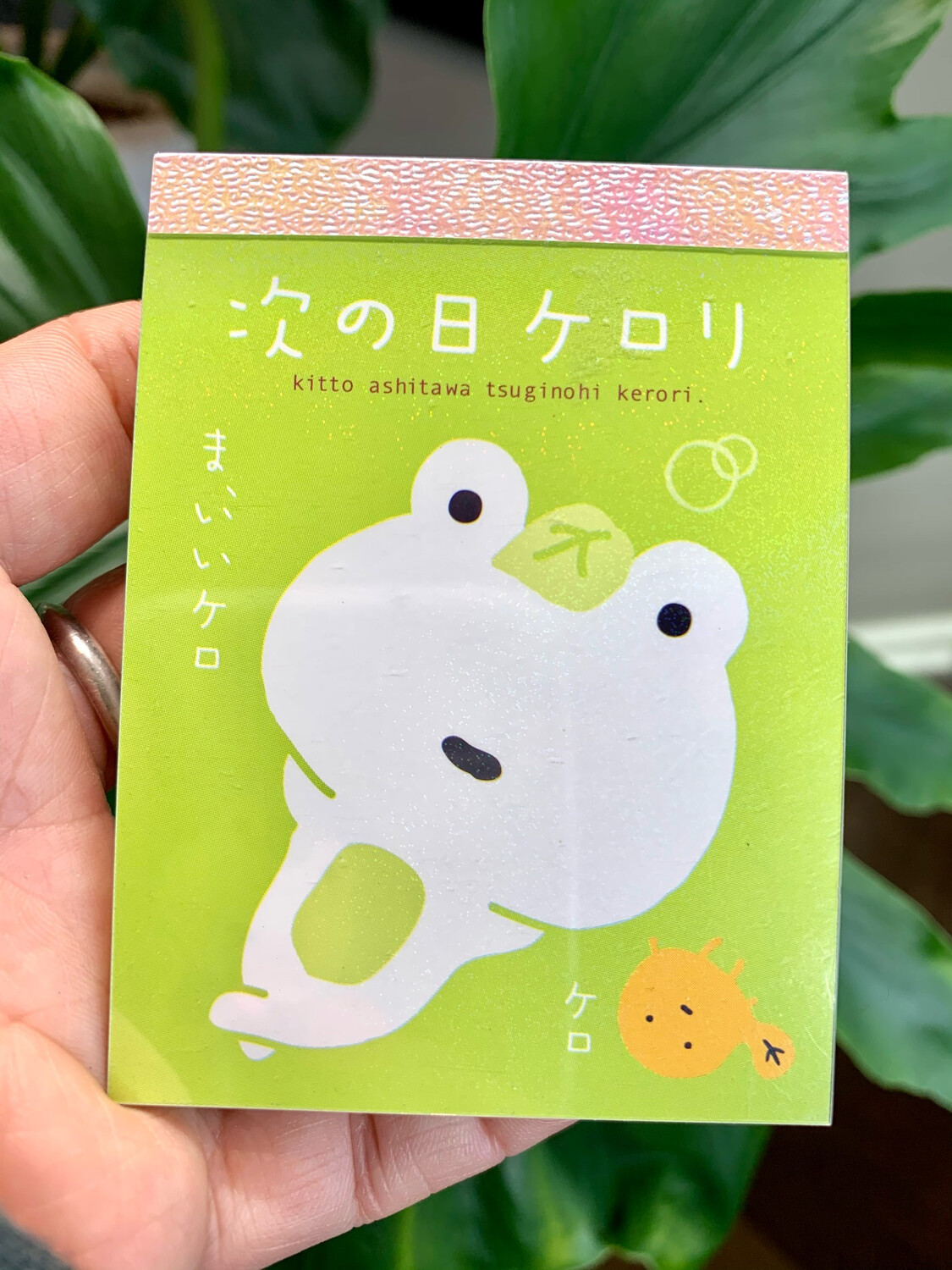 San-X 2006 Tsuginoshi Kerori Frog Mini Memo Pad