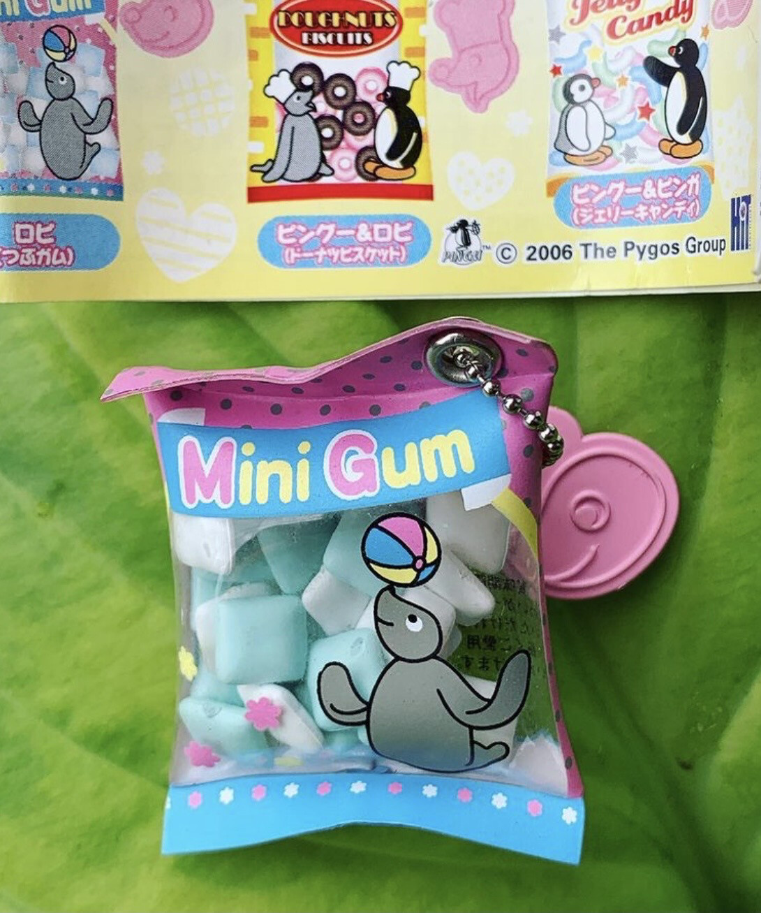 Yujin 2006 Pingu Mini Snack Shakashaka Keychain