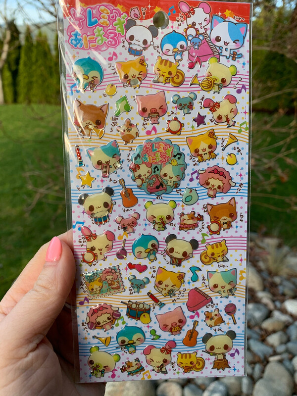 Crux Animals Orchestra Sticker Sheet