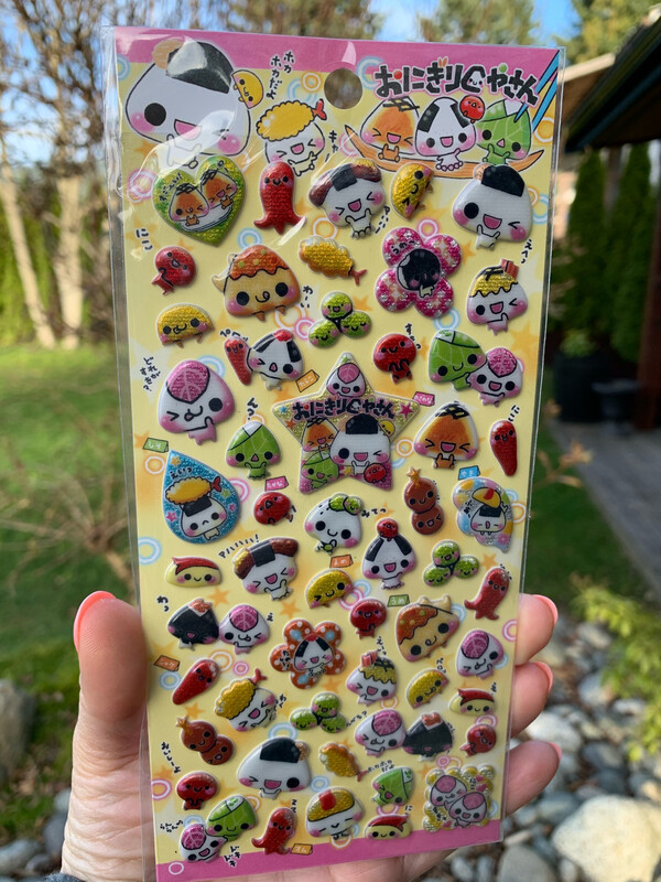 Crux Sushi Guy Sponge Sticker Sheet