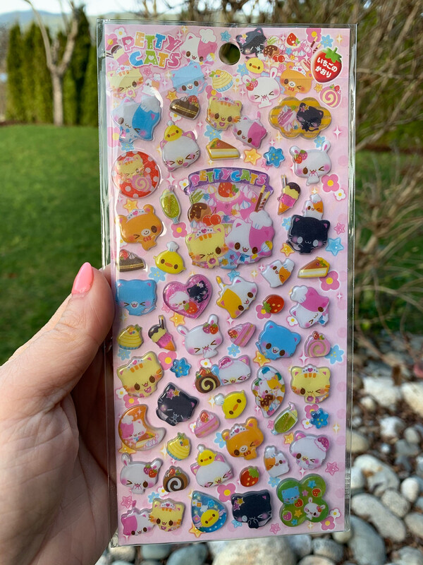 Crux Pretty Cat Sticker Sheet
