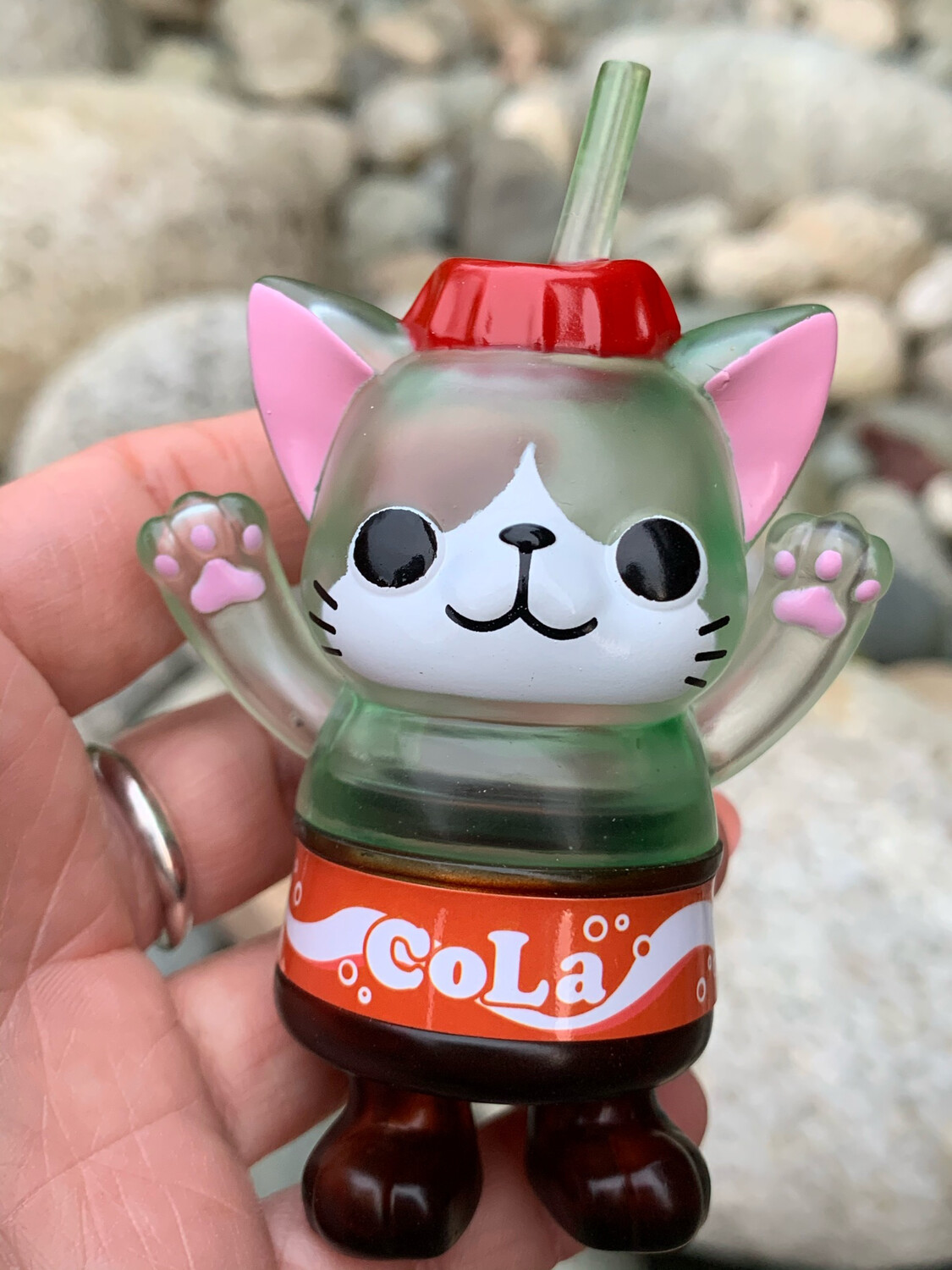 Soda Kats Drink Vinyl Figure (Series 1), Style: #1 Cola