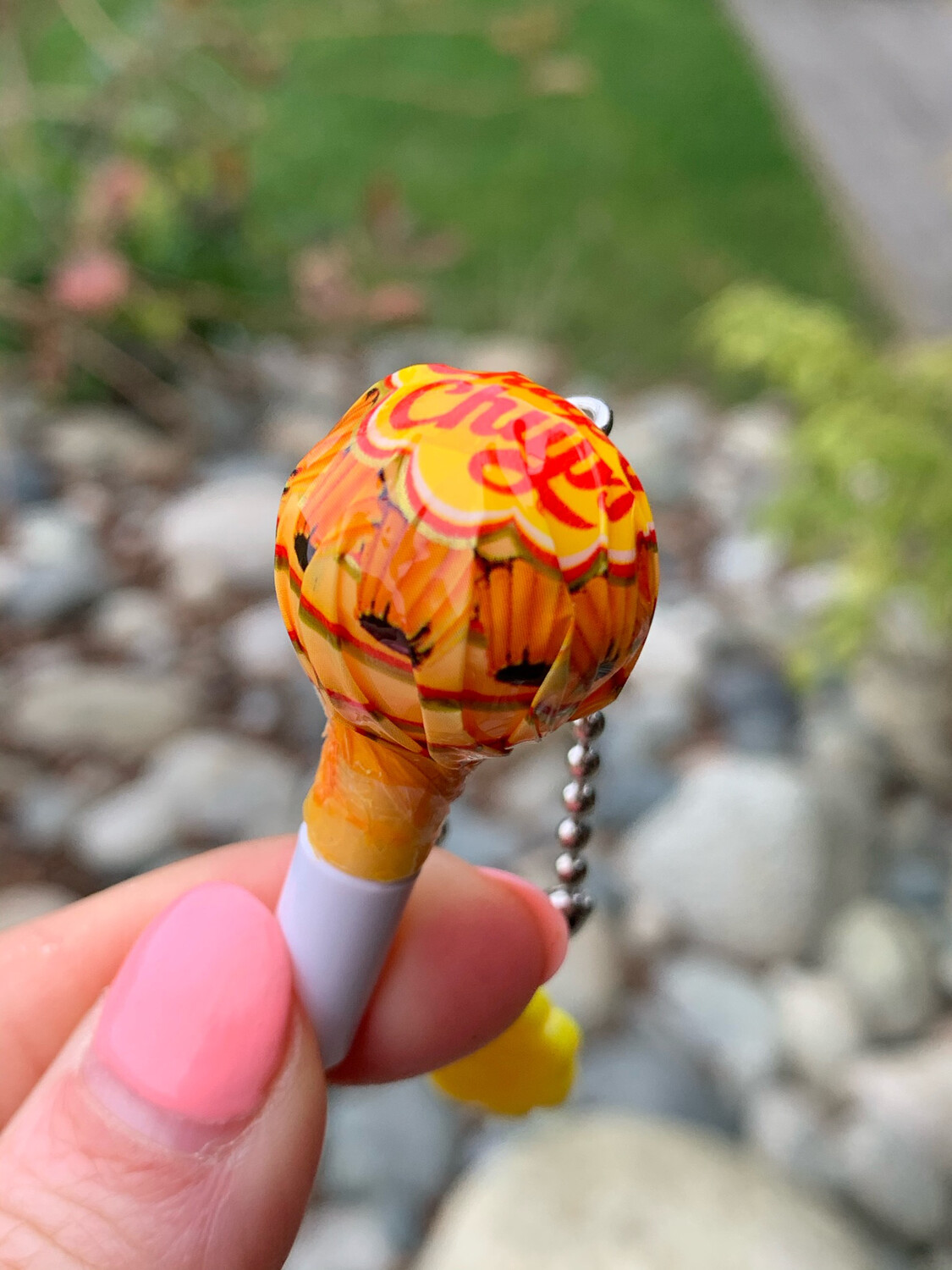 Yujin Mini Chupa Chups Keychain, Style: #1 Yellow