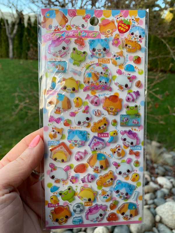 Crux Animals Summer Festival Sticker Sheet