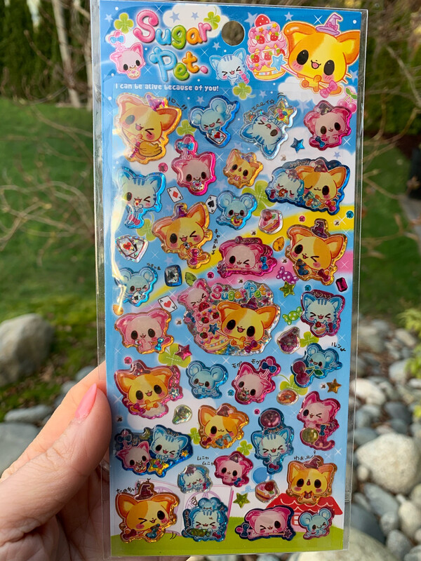 Kamio Sugar Pet Sticker Sheet