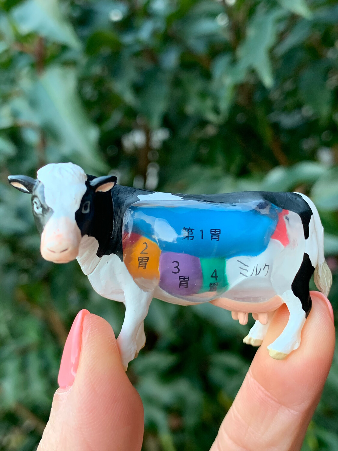 TTA Takara Tomy Hyper Realistic Body Mini Figure, Style: #1 Cow (White)