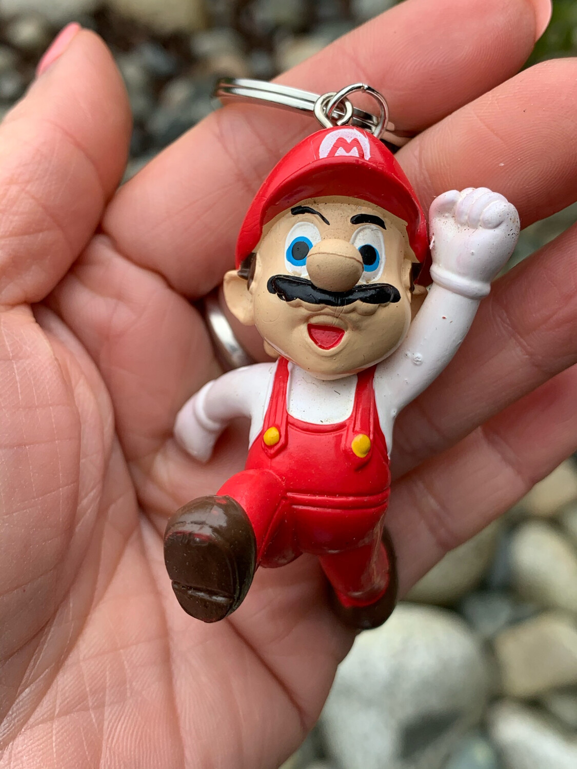 Mario Brother Charm Keychain