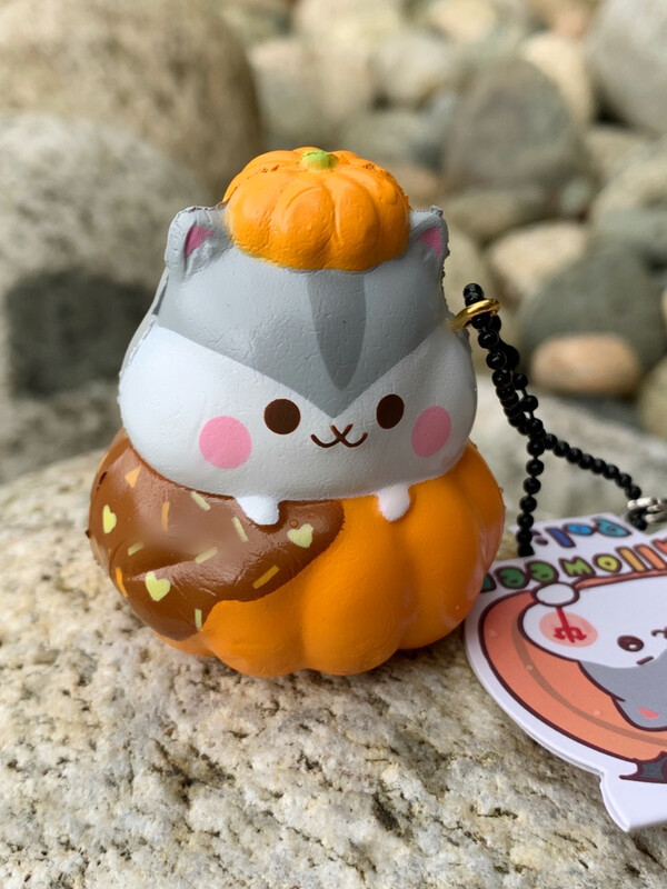 Poli Hamster Chocolate Pumpkin Squishy Toy