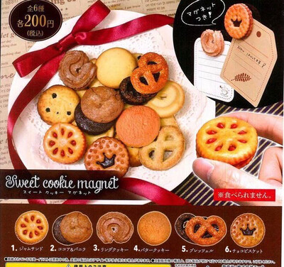 Yell Denmark Cookie Miniature Magnet Gashapon