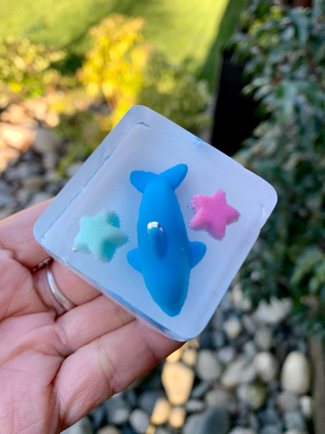 Ocean Dolphin World Mizu Yokan Jello Squishy Toy, Style: #1