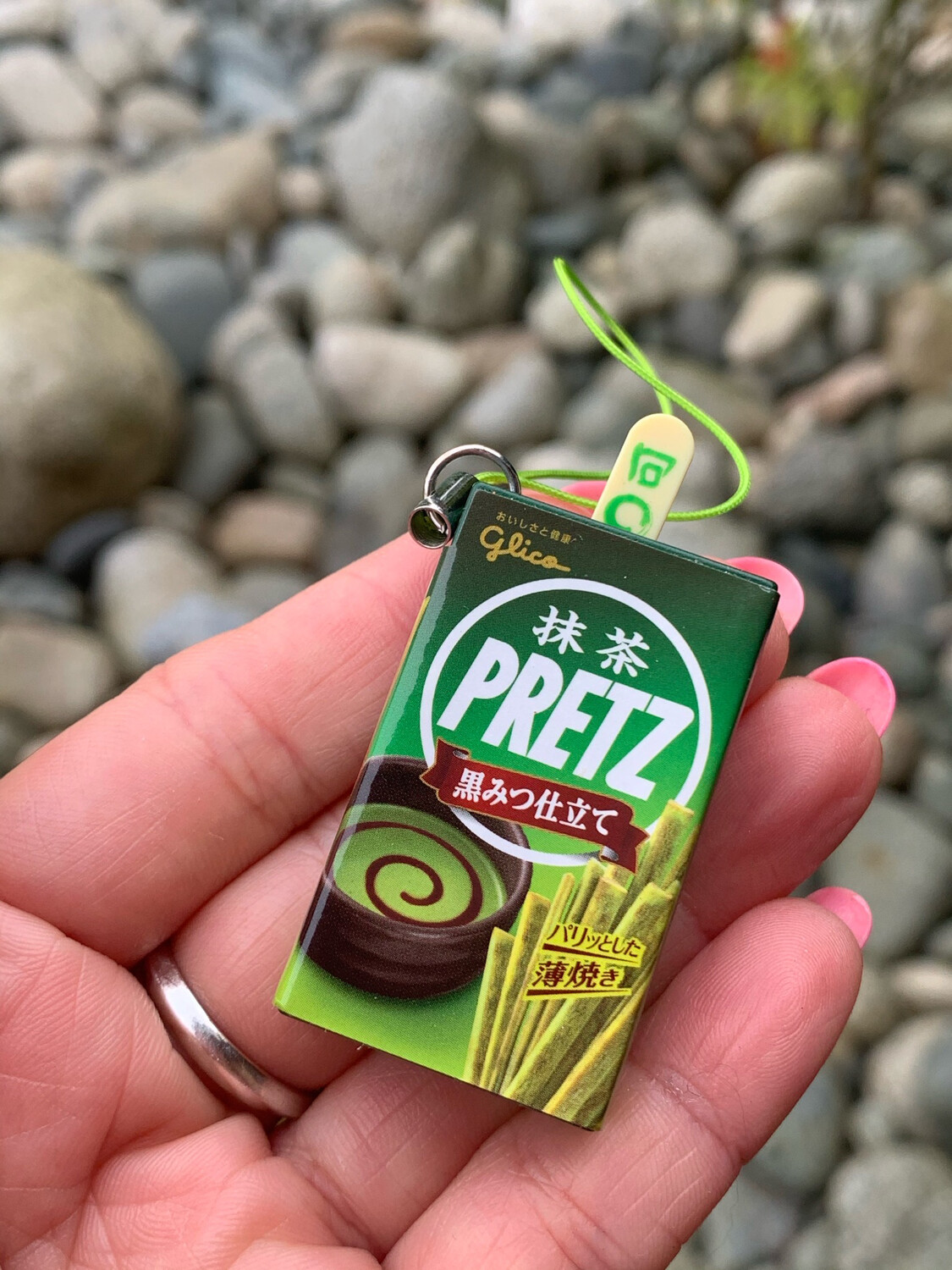 ST Gilco Pretz Fortune Telling Miniature Keychain Gashapon RARE
