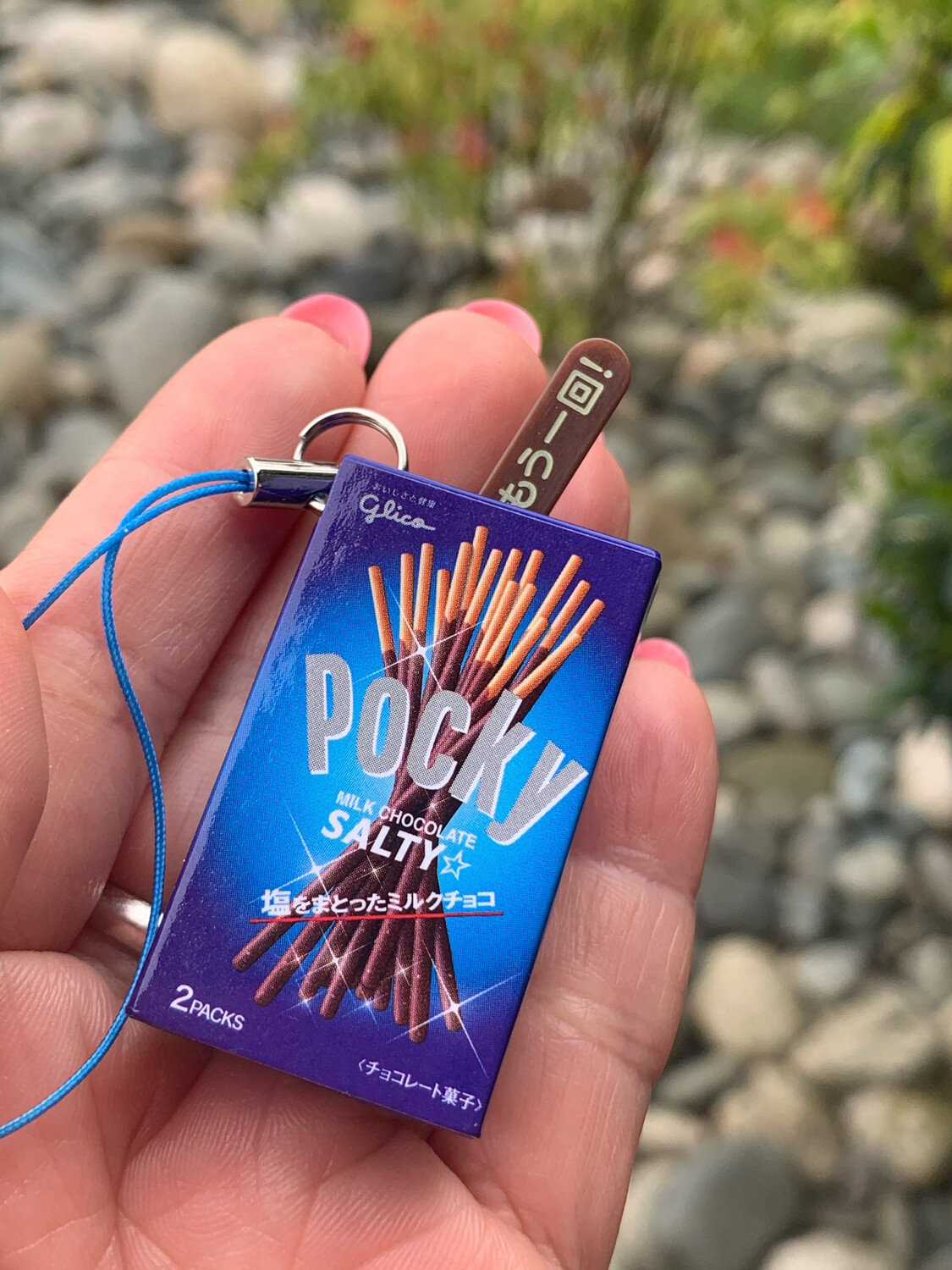 ST Gilco Pocky Fortune Telling Miniature Keychain Gashapon RARE