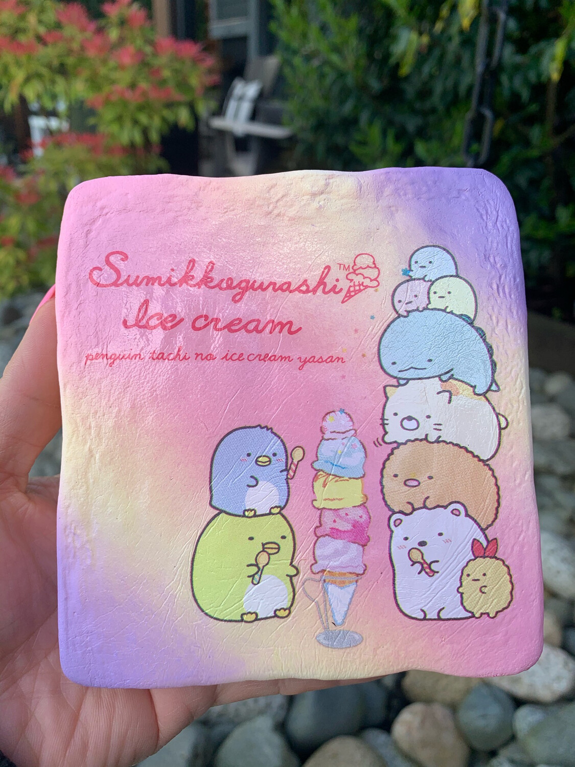 NIC San-X Sumikko Gurashi Ice-Cream Toast Squishy