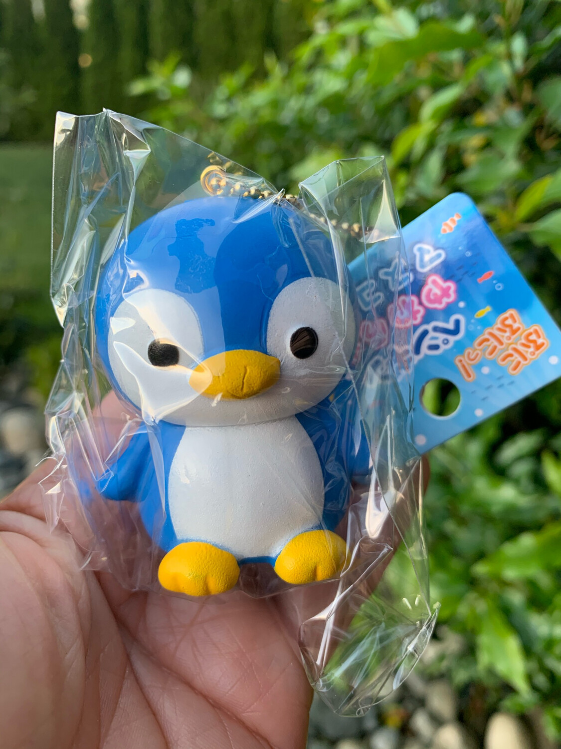 Japan Animal Tagged Squishy Toy, Style: Penguin