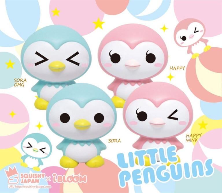 iBloom Little Penguins Squishy Toy