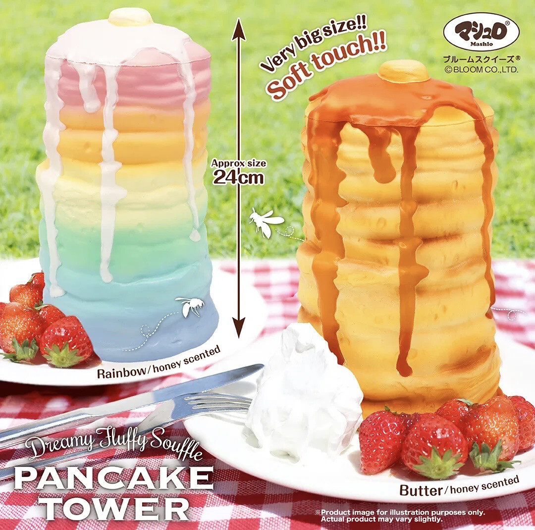 iBloom Large Dreamy Fluffy Souffle Pancake Tower NEW
