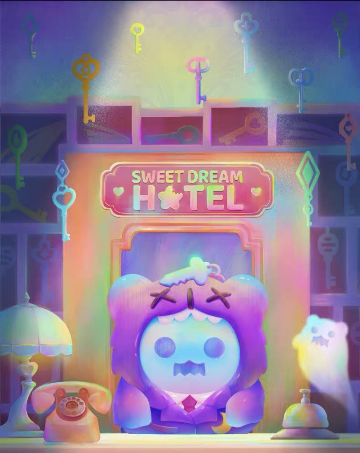 Shinwoo X F.UN Sweet Dream Hotel Ghosties