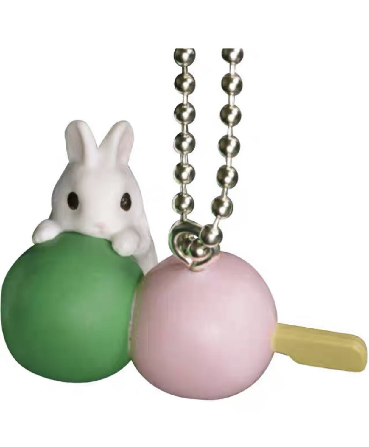 Epoch Rabbit Dango Miniature Keychan Gashapon