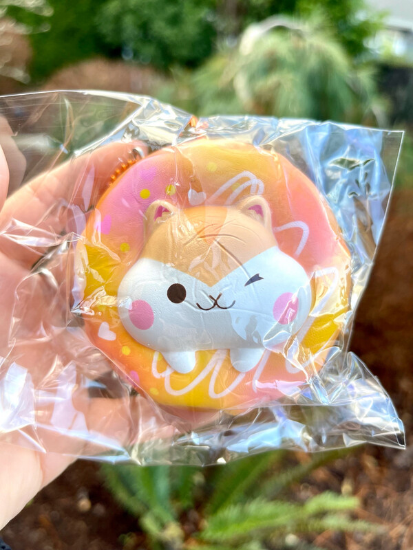 Poli Hamster In Donut Squishy