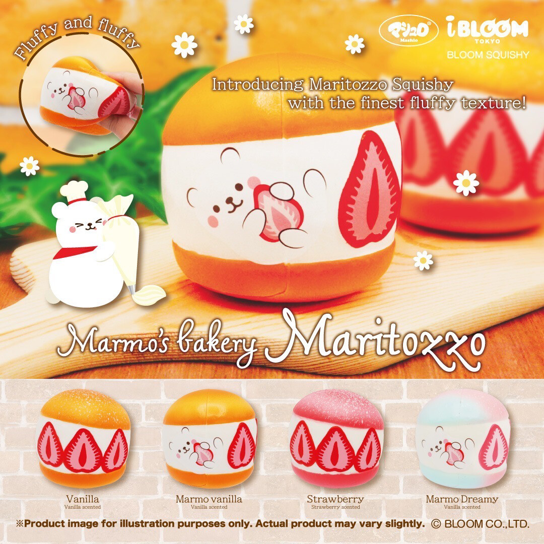 iBloom Marmo’s Bakery Maritozzo Squishy Toy