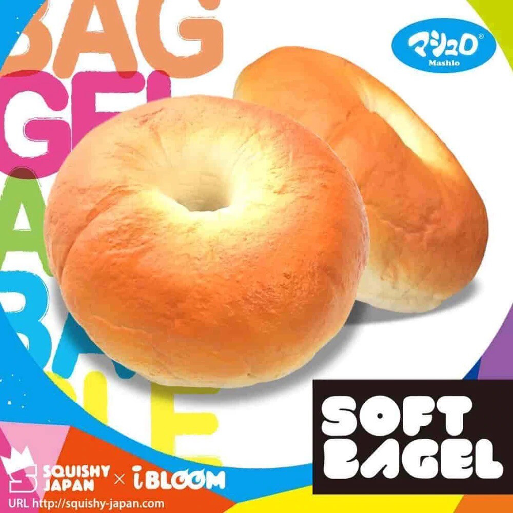 iBloom Soft Bagel Squishy Toy