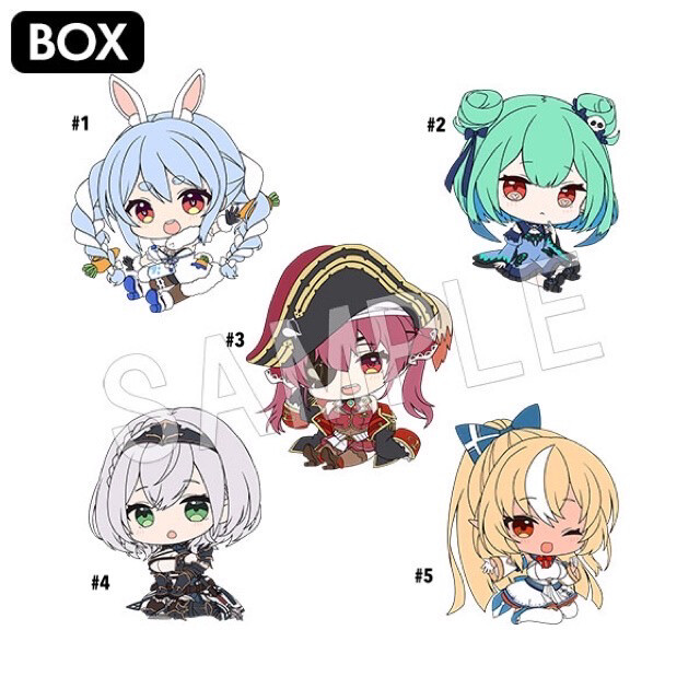 Hololive Petan Museum Vol 3 Rubber Strap