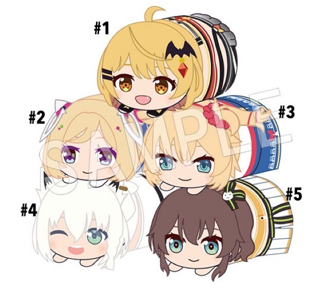 Hololive Mochi Kororin Plush Mascot (1st Generation)
