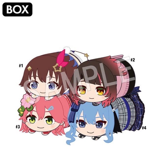 Hololive Mochi Kororin Plush Mascot (Generation 0)