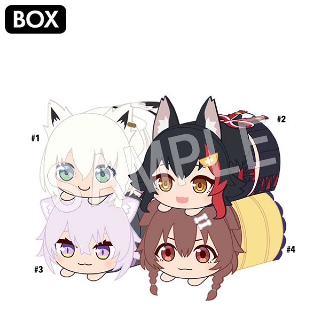 Hololive Mochi Kororin Plush Mascot (Gamers)