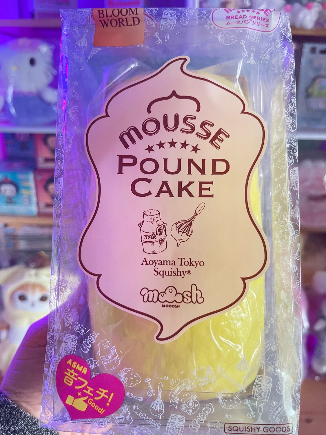 iBloom Mousse Pound Cake Yellow (Honey Scent)