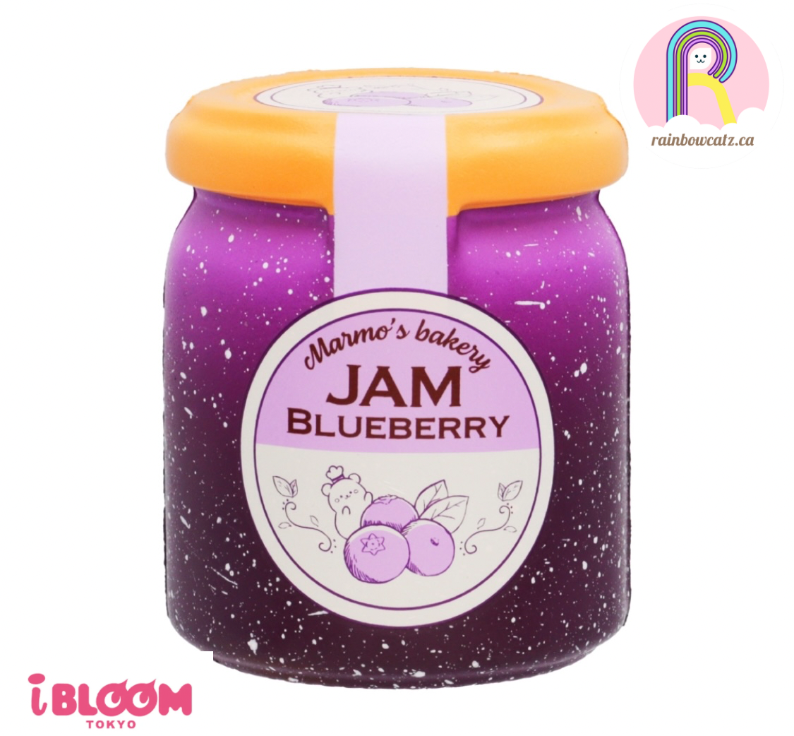 Rainbowcatz x iBloom Blueberry Jam Bottle Squishy (Limited Edition)
