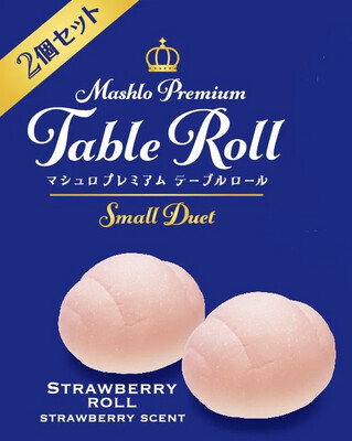 iBloom Table Roll Duo Set Squishy (Strawberry Roll)