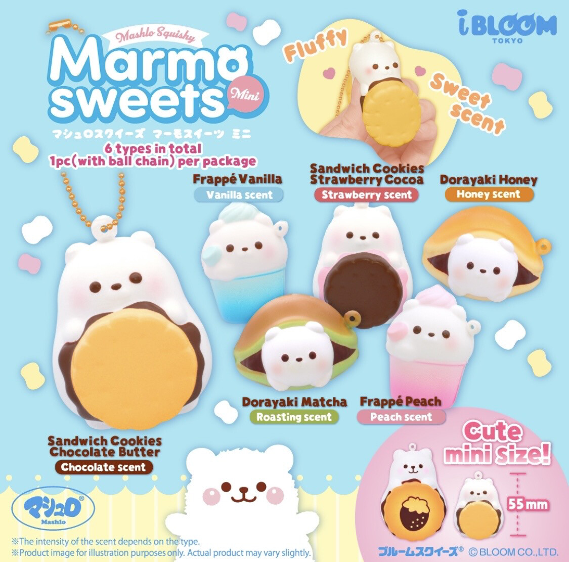 iBloom Marmo Sweets Mini Squishy Blind Box Limited