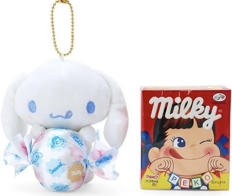 Sanrio Cinnamoroll X Milky Plush Mascot Limited