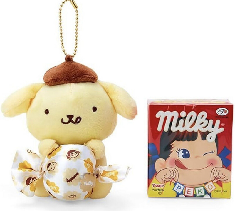 Sanrio Pom Pom X Milky Plush Mascot Limited